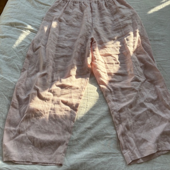 Rose Linen Trousers - Picture 8 of 9